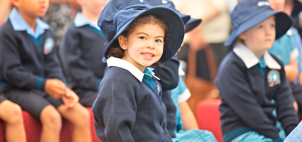 Image of girls at Anglican School at Googong