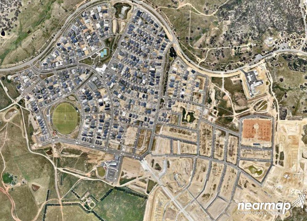 Aerial image of Googong Near Maps November 2015