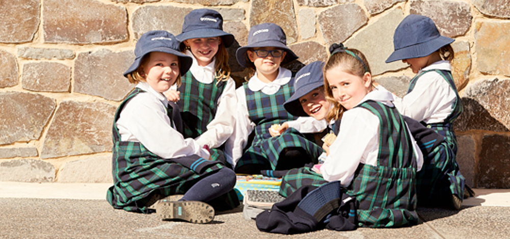 Image of children at Anglican School at Googong