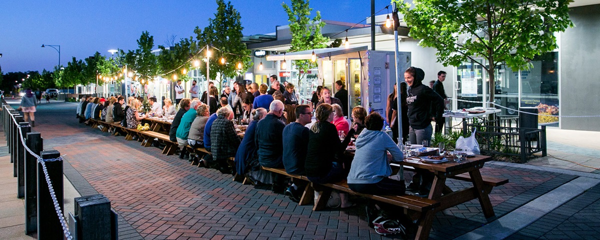 Long table dinner at The Village at Wellard