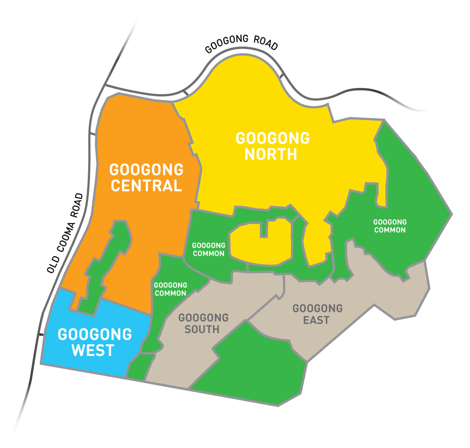 CGOO5295 Googong Town Masterplan Mud Map June 2022 v1-HR