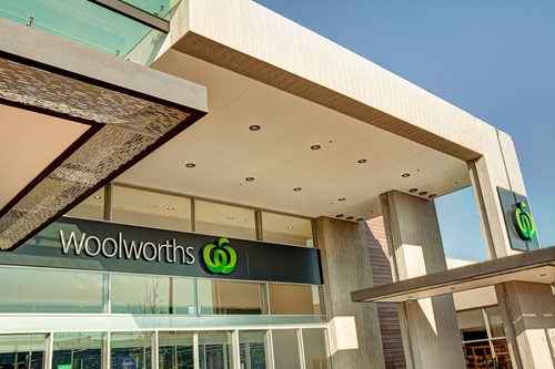 Woolworths shopping centre