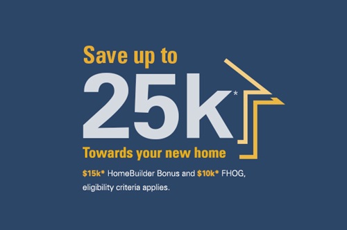 HomeBuilder Save $25K*
