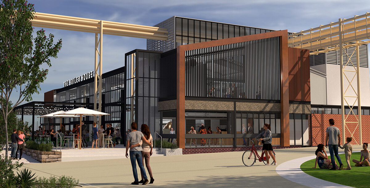 Tonsley Little Bang Exterior Render Back