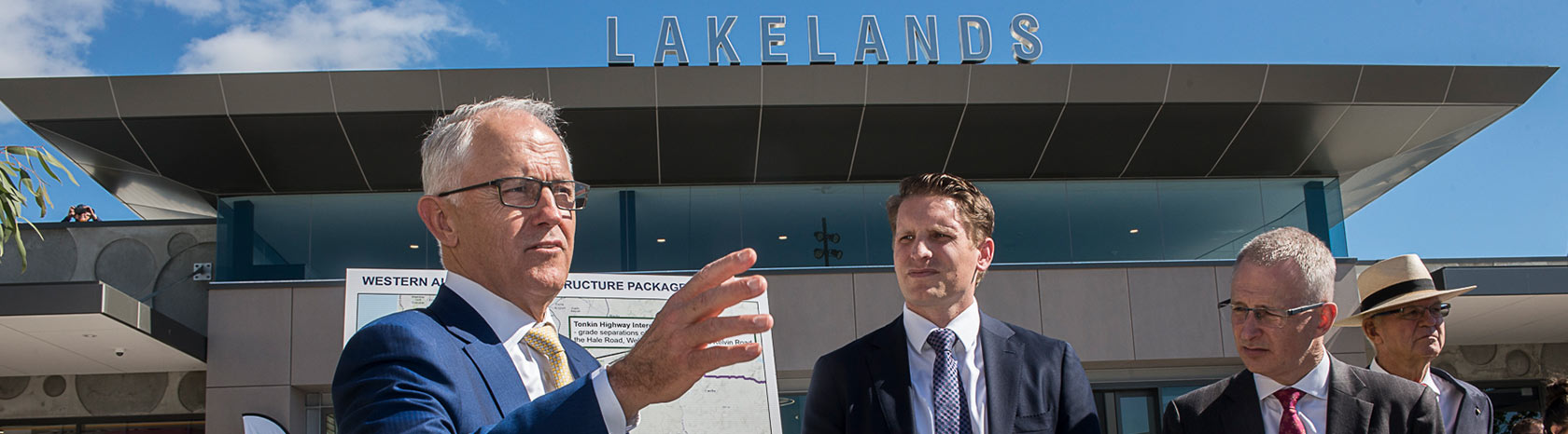 Prime Minister visits Lakelands Estate