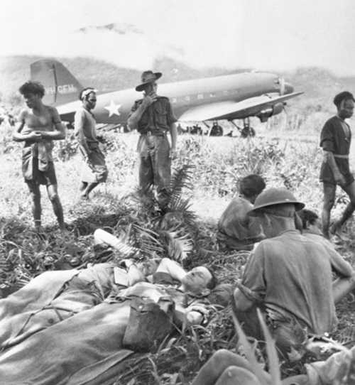 Australian Diggers on the Kokoda Track
