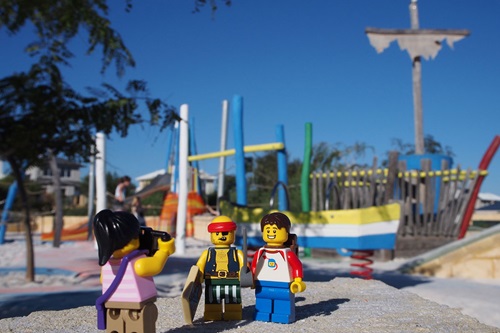 LEGO Travellers at Burns Beach