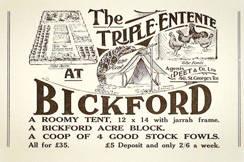 Bickford Advertisement 1914
