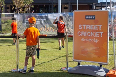 Peet and Perth Scorchers Fan Zone Street Cricket17