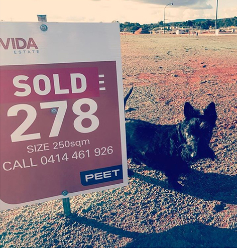 Land Sold Sign