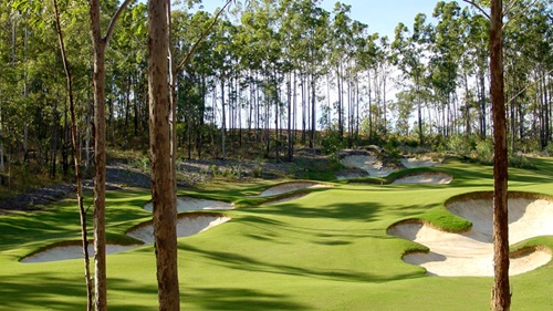Play golf at Brookwater Golf Club near Eden's Crossing