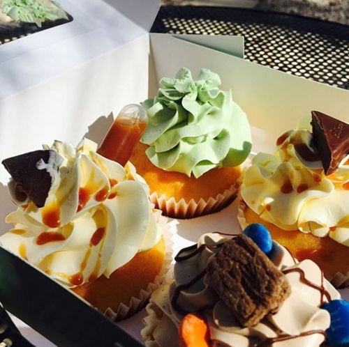 Cupcakes at Caboolture Markets near Riverbank