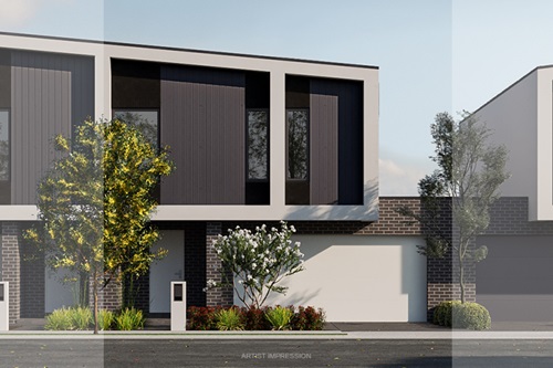 Nostra Ascot Townhomes Render 1151-1150-1149