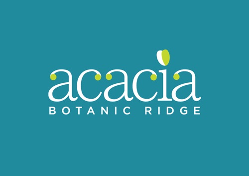 Acacia logo on coloured background