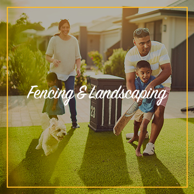 fencing and landscaping