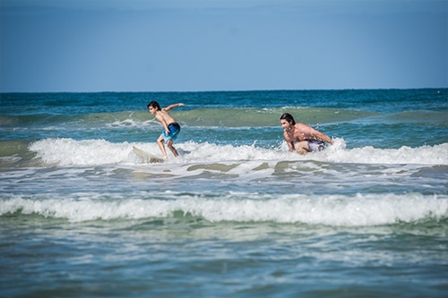 Golden Bay Beach Surfing