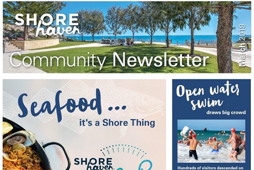 shorehaven newsletter March 19