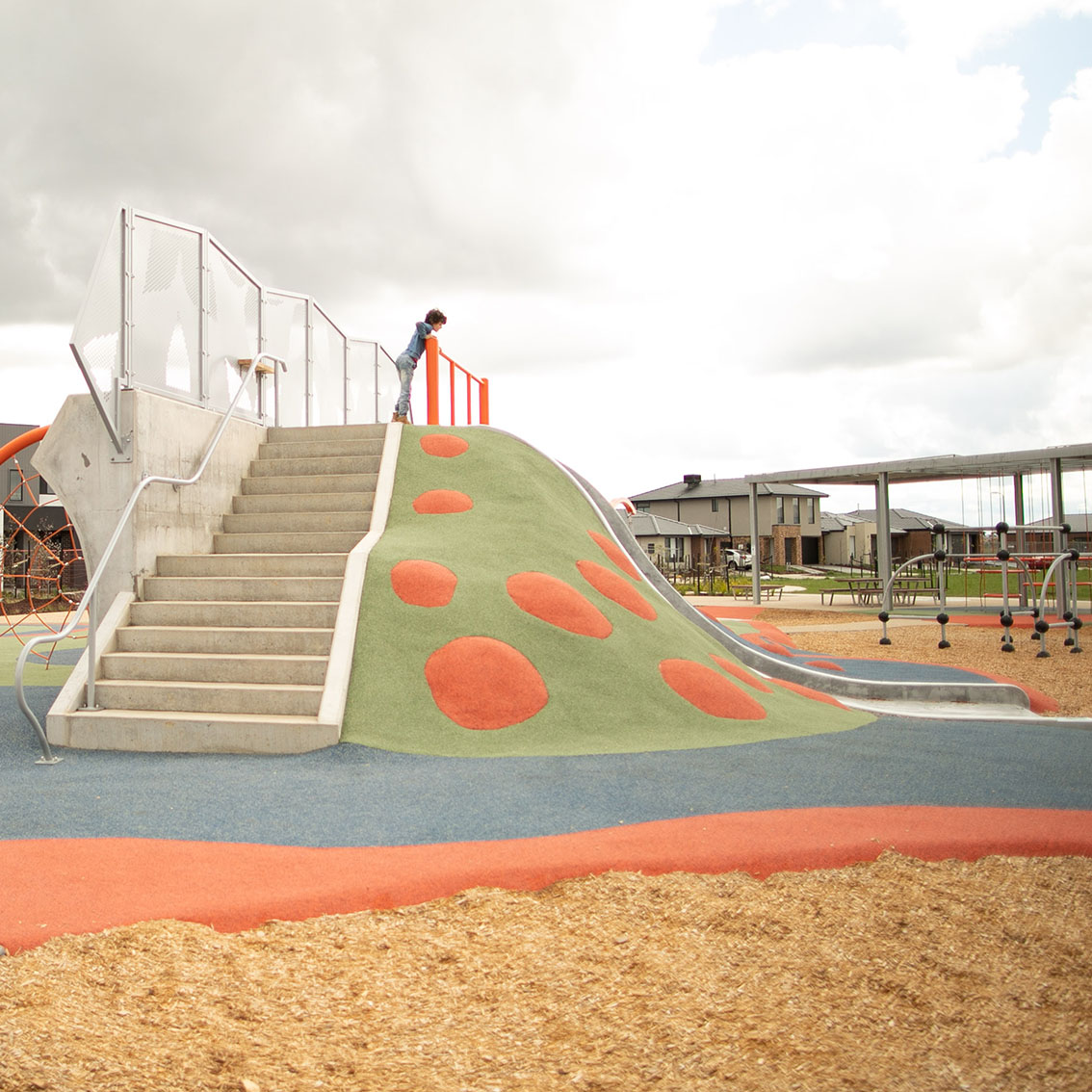 Universal Park Tarneit Play Ground Steps