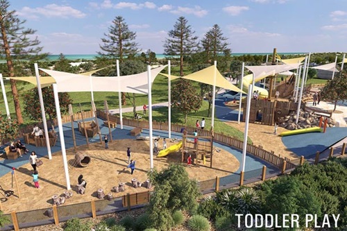 Golden bay Foreshore Park Toddler Playground