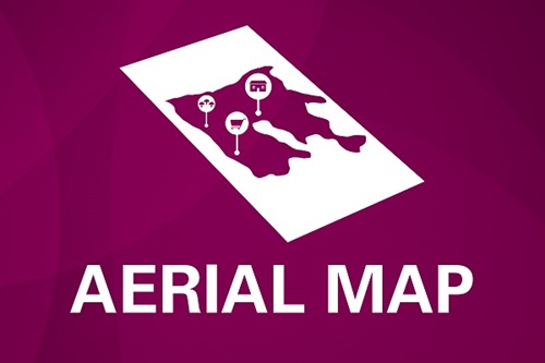aerial map invita