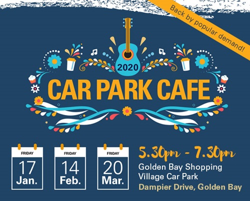 Car Park Cafe Golden Bay