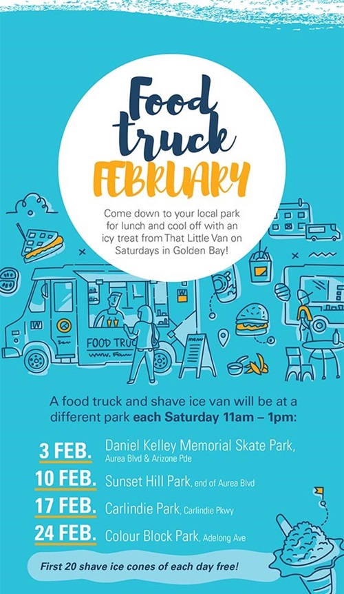 Golden Bay Food Truck February