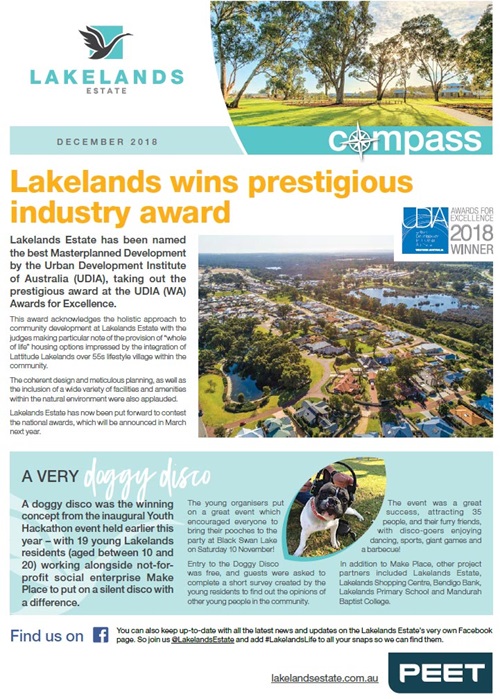 lakelands estate newsletter december 2018