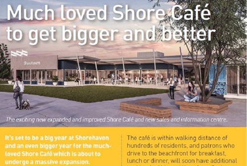 summer newsletter cut out shore cafe