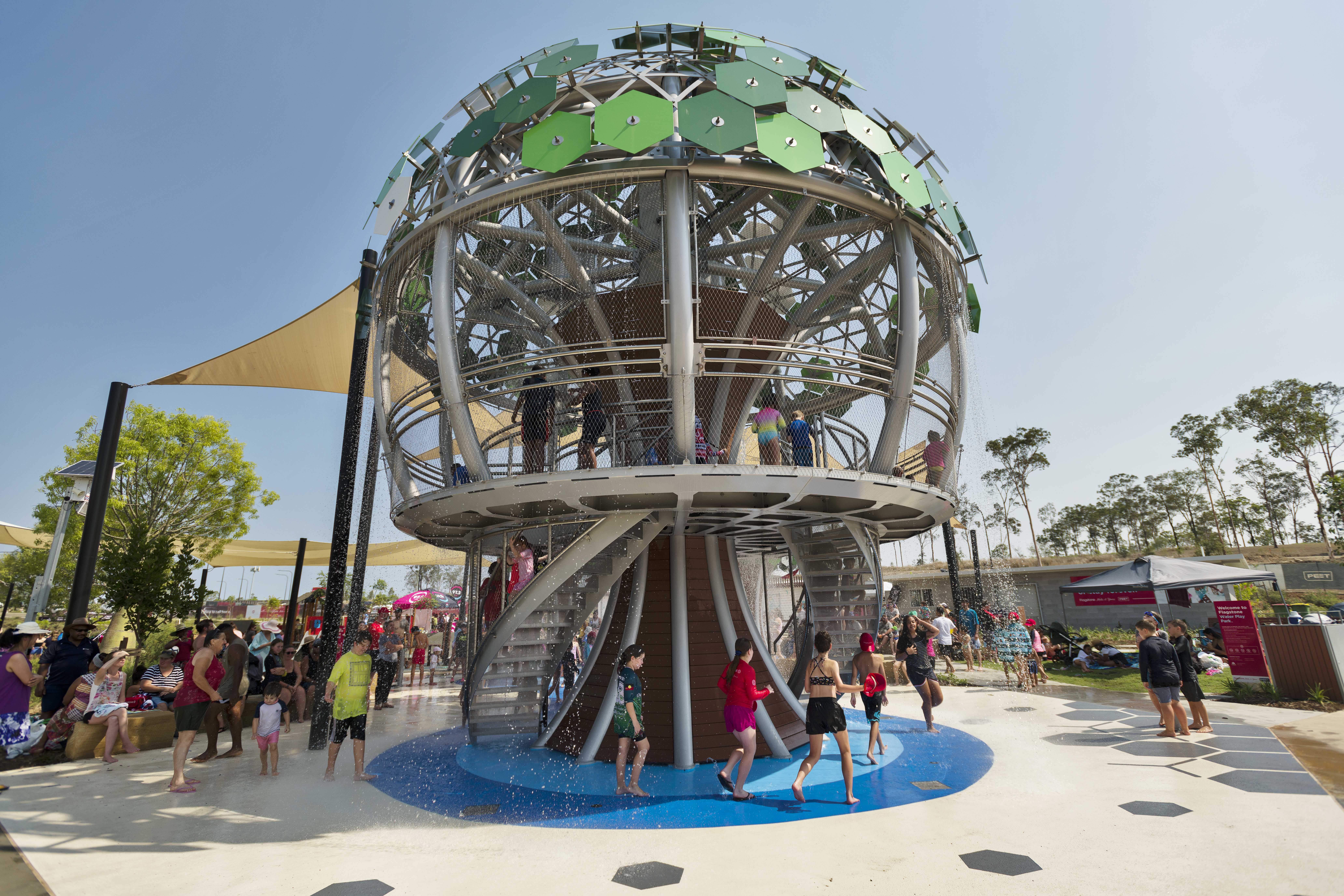 Flagstone Water Play Park