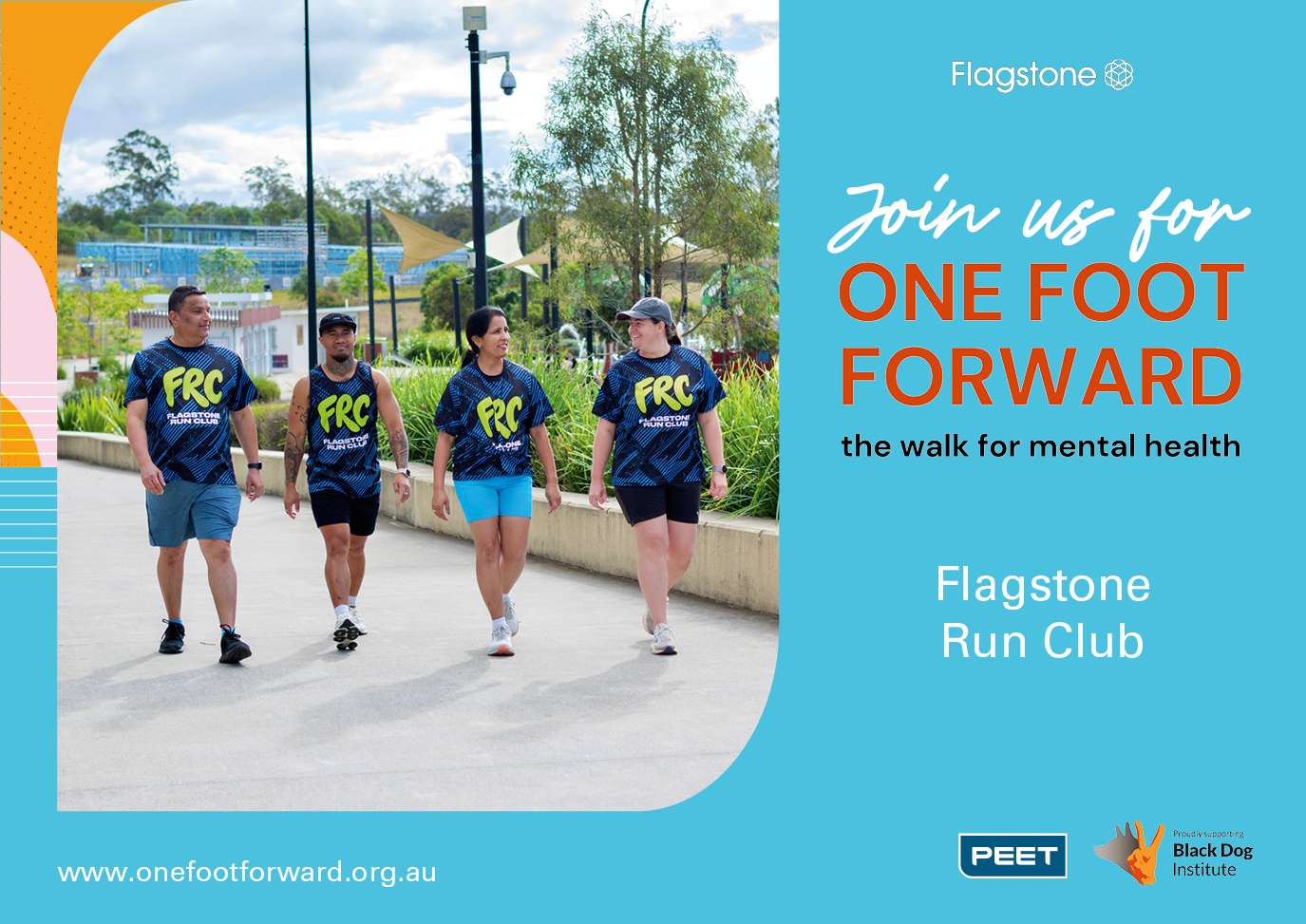 Flagstone Steps Up for Mental Health in October – One Foot Forward 2026