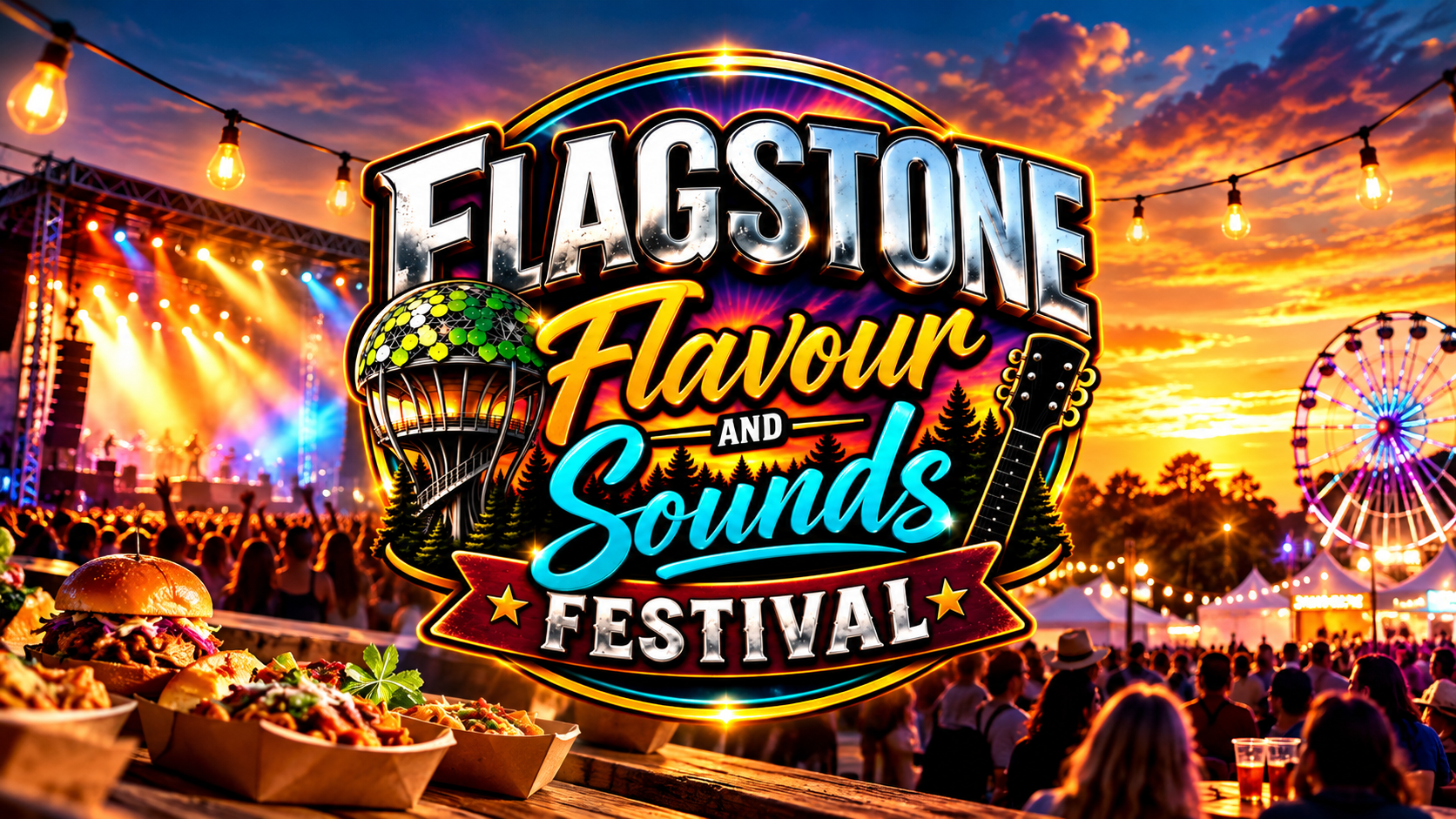 Website header Flavours and Sounds