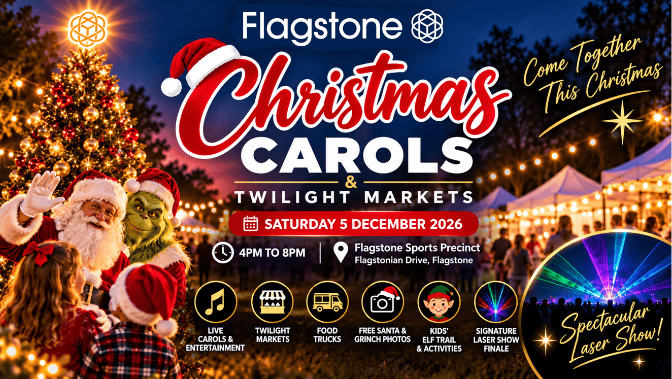 Flagstone Community Christmas Carols and Twilight Markets 2026 – 5 December