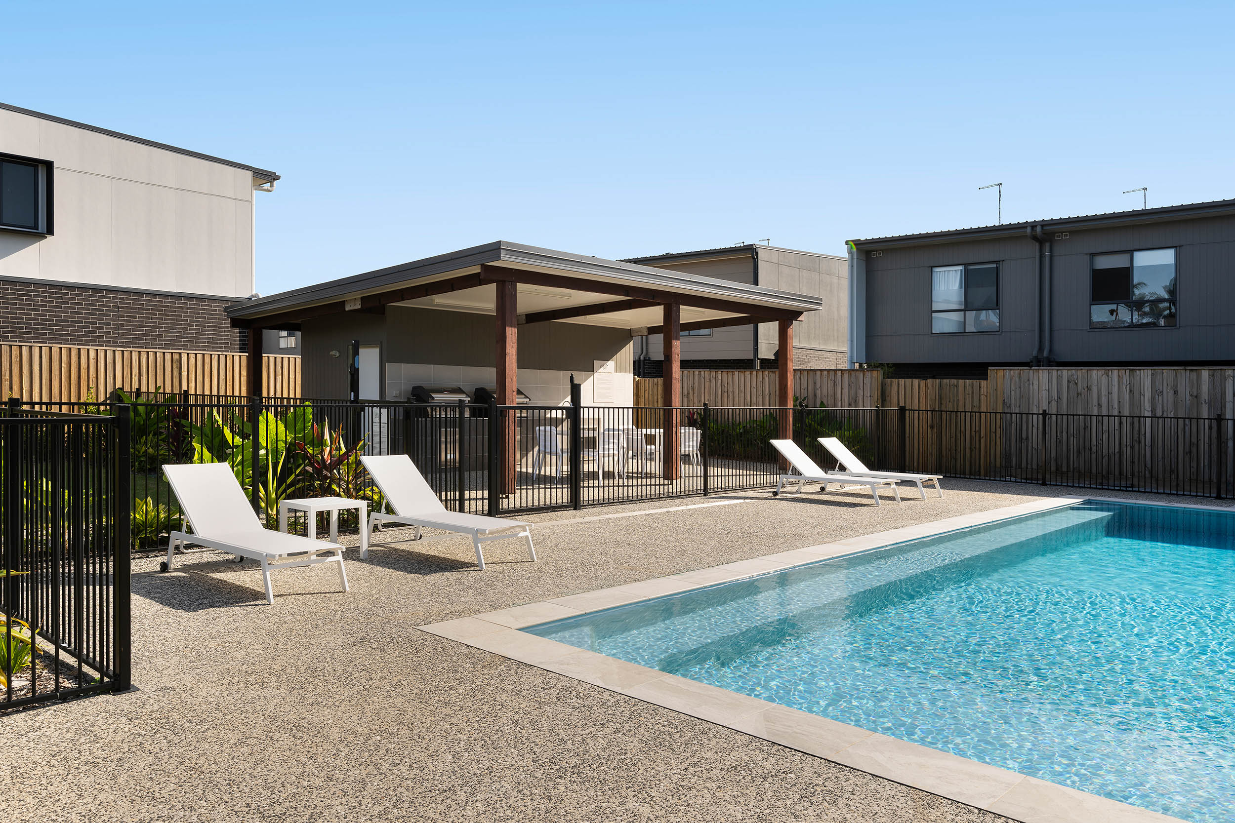 New resident pool and BBQ opening soon