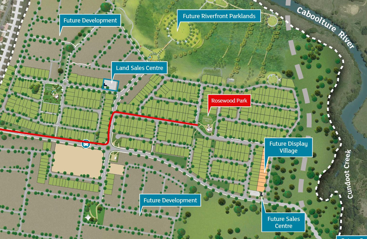 how to get to riverbank rosewood park