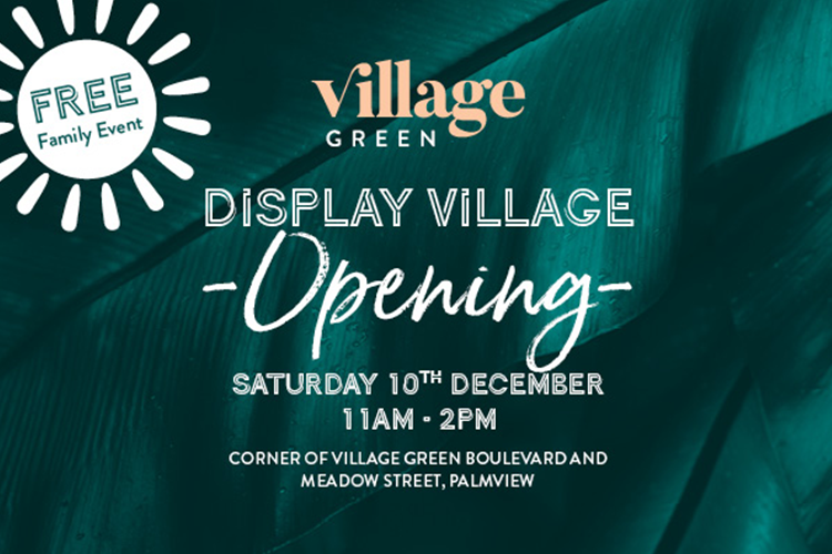 Village Green Display Village Launch Event