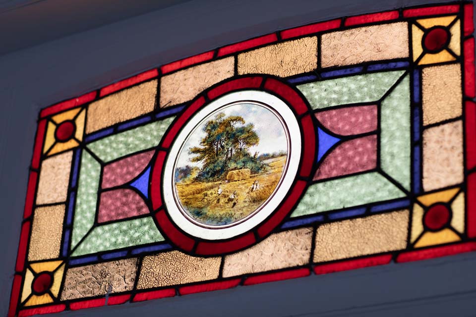 Bluestone Mt Barker Parkindula Homestead Leadlight
