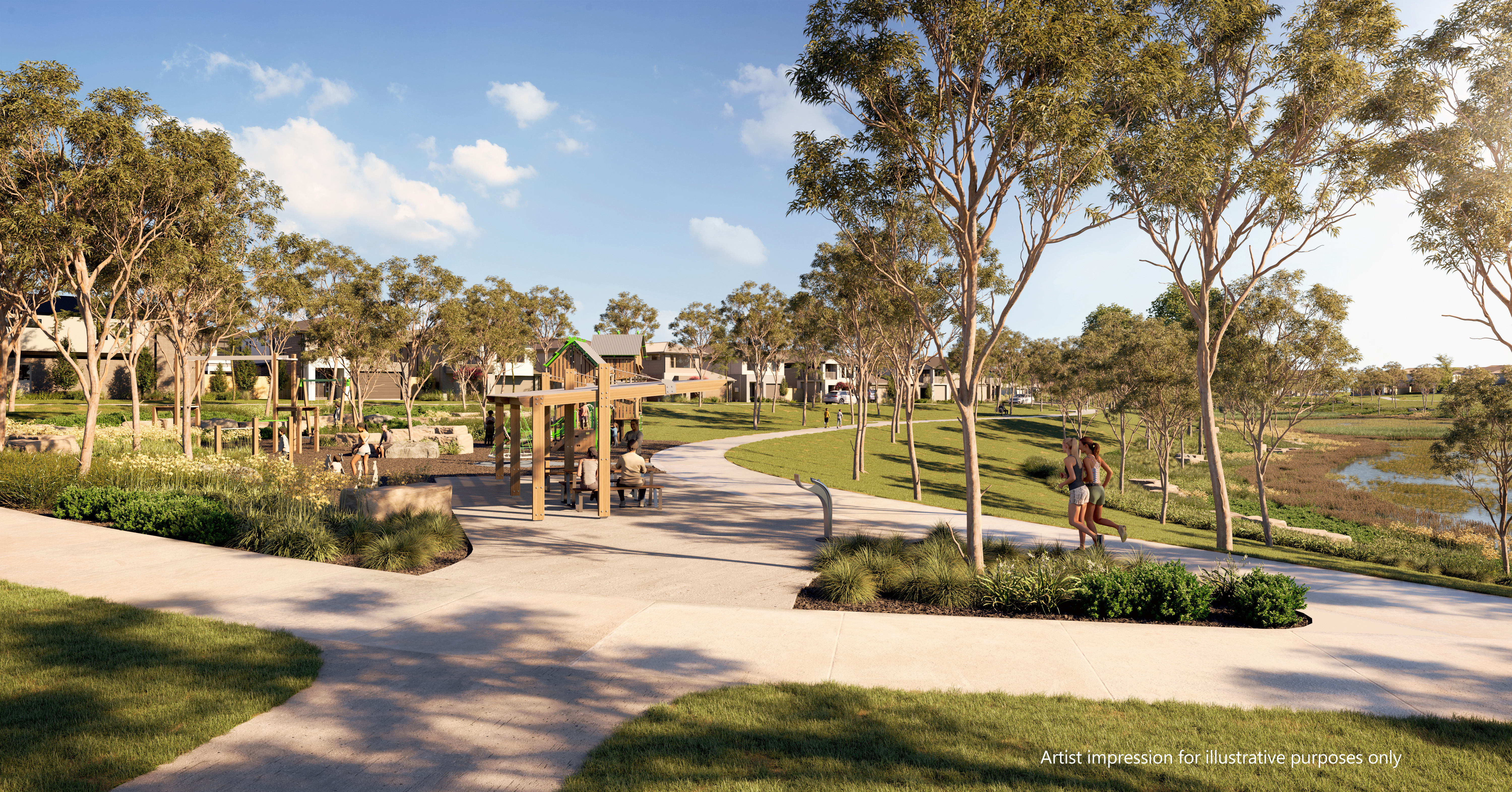 First glimpse at Ellery’s future nature-inspired playground