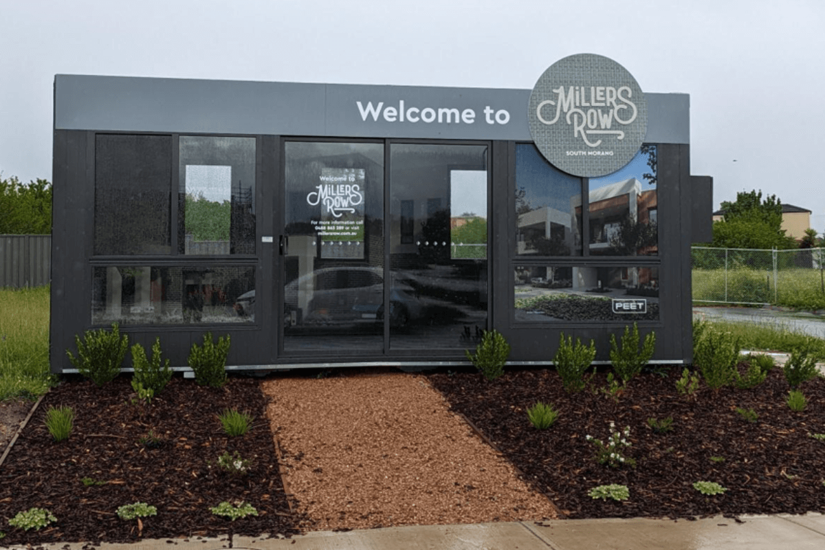 Millers Row Stage 1 townhouses now selling