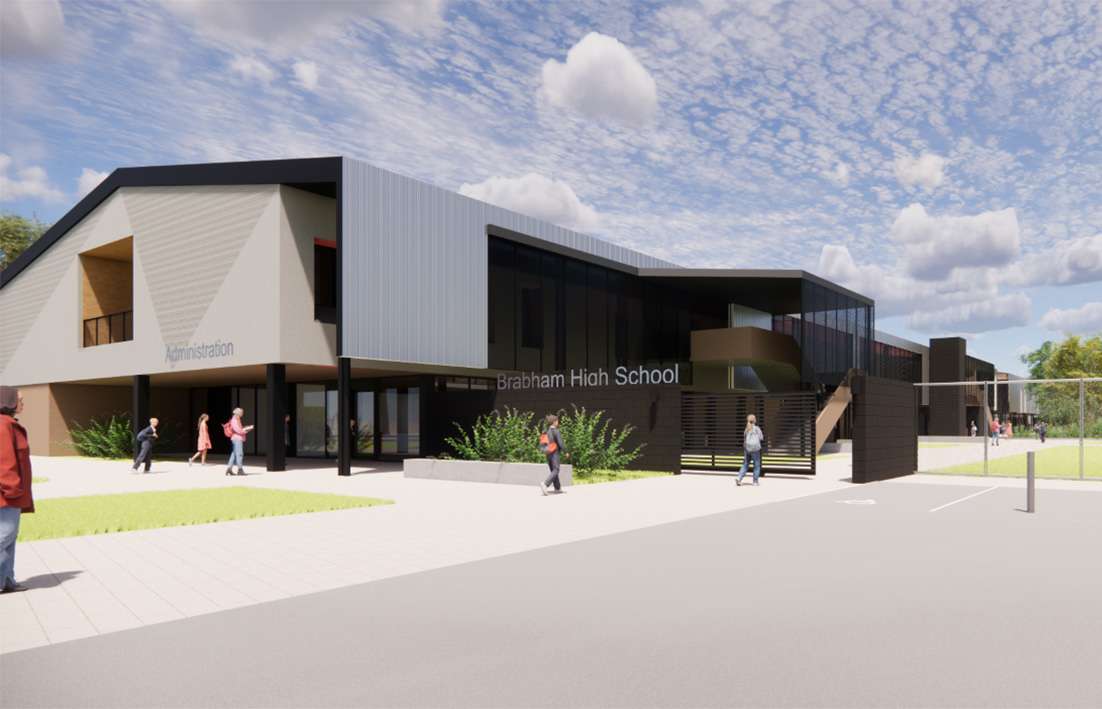 Construction has officially begun on Brabham Senior High School!