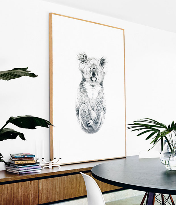 Modern family home artwork by Carla Fletcher