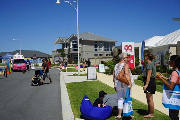 Burns Beach Display Village Launch