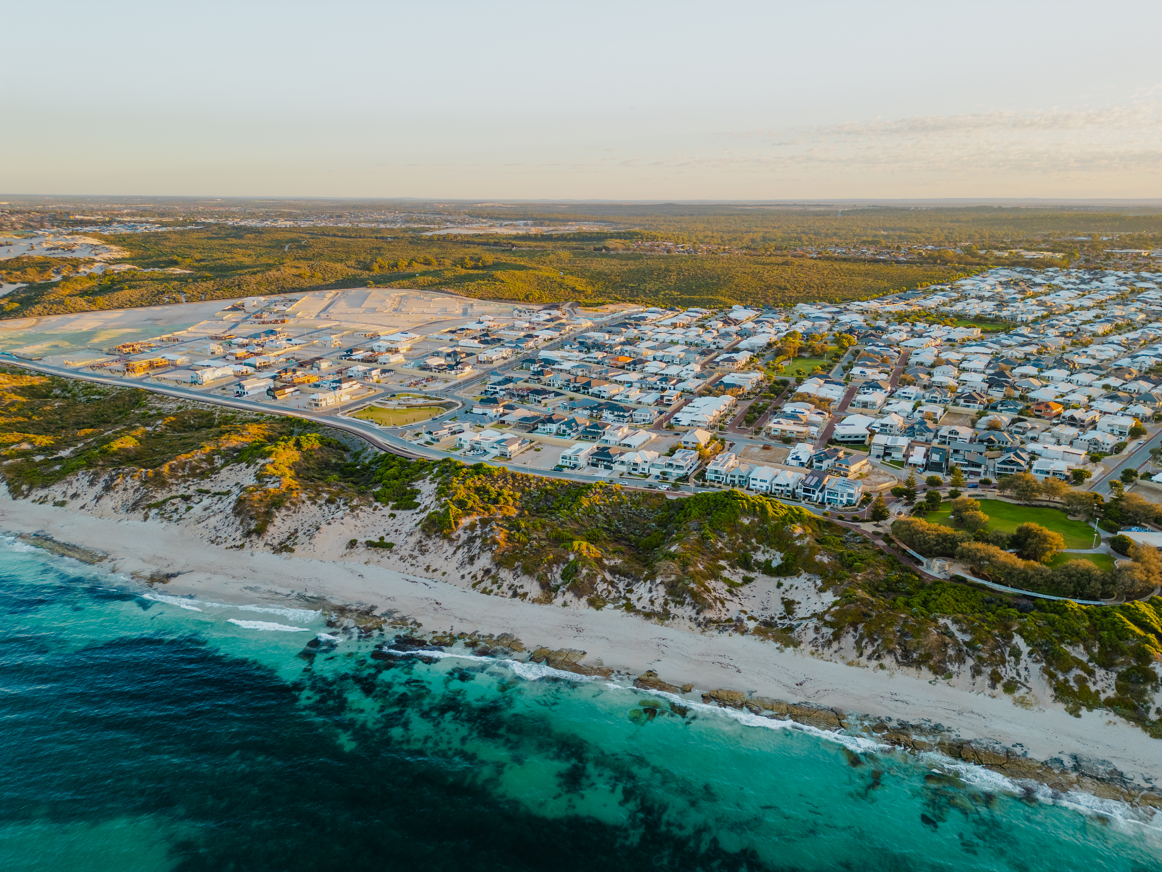 burns beach land