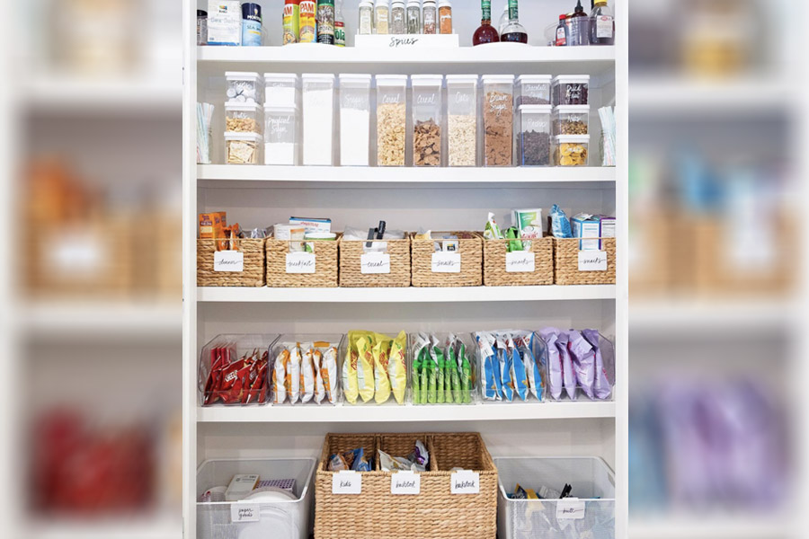 Pantry set up