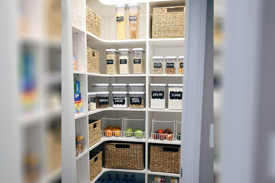Pantry set up