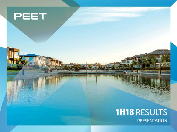 Peet 1H18 Results Presentation